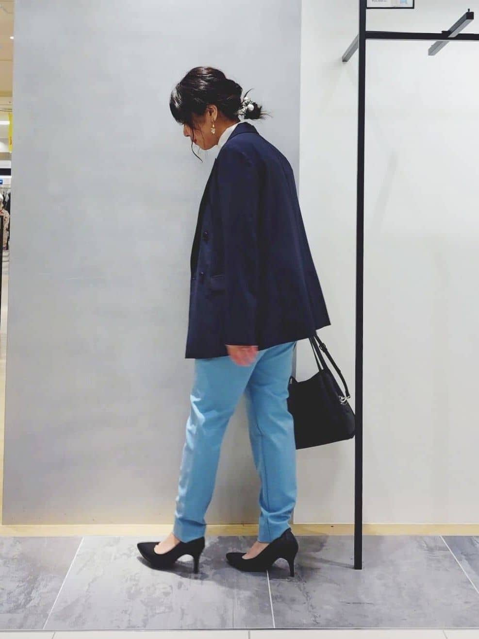 TOMOMIさんの「INDIVI｜【洗える／裏起毛】ストレッチウォームパンツ」を使ったコーディネート