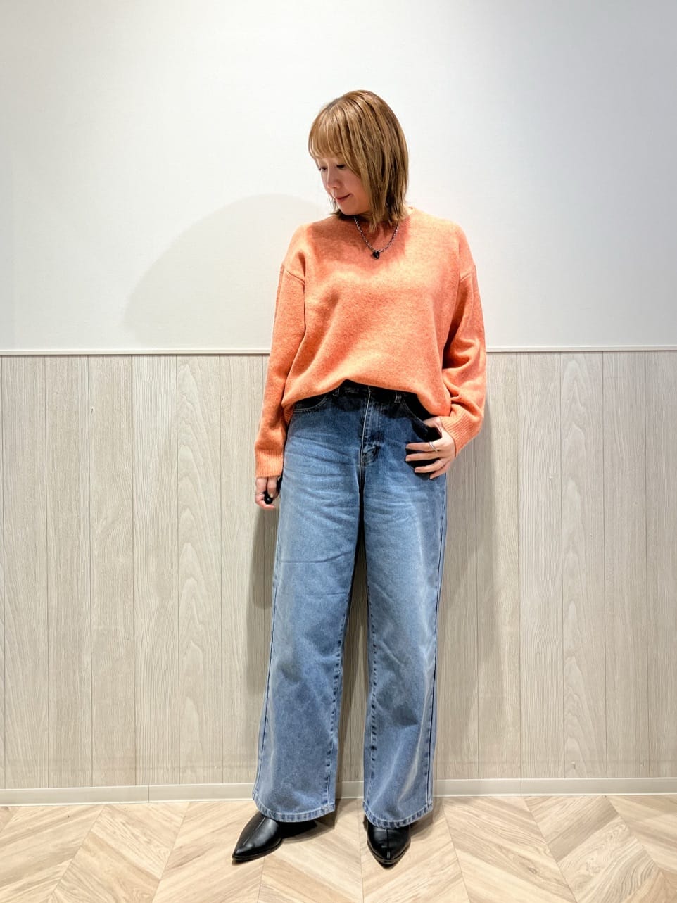 shokoさんの「SHOO･LA･RUE｜【撥水/フード取り外し可】冬に嬉しいこだわり満載 ひょうたん柄キルトコート」を使ったコーディネート