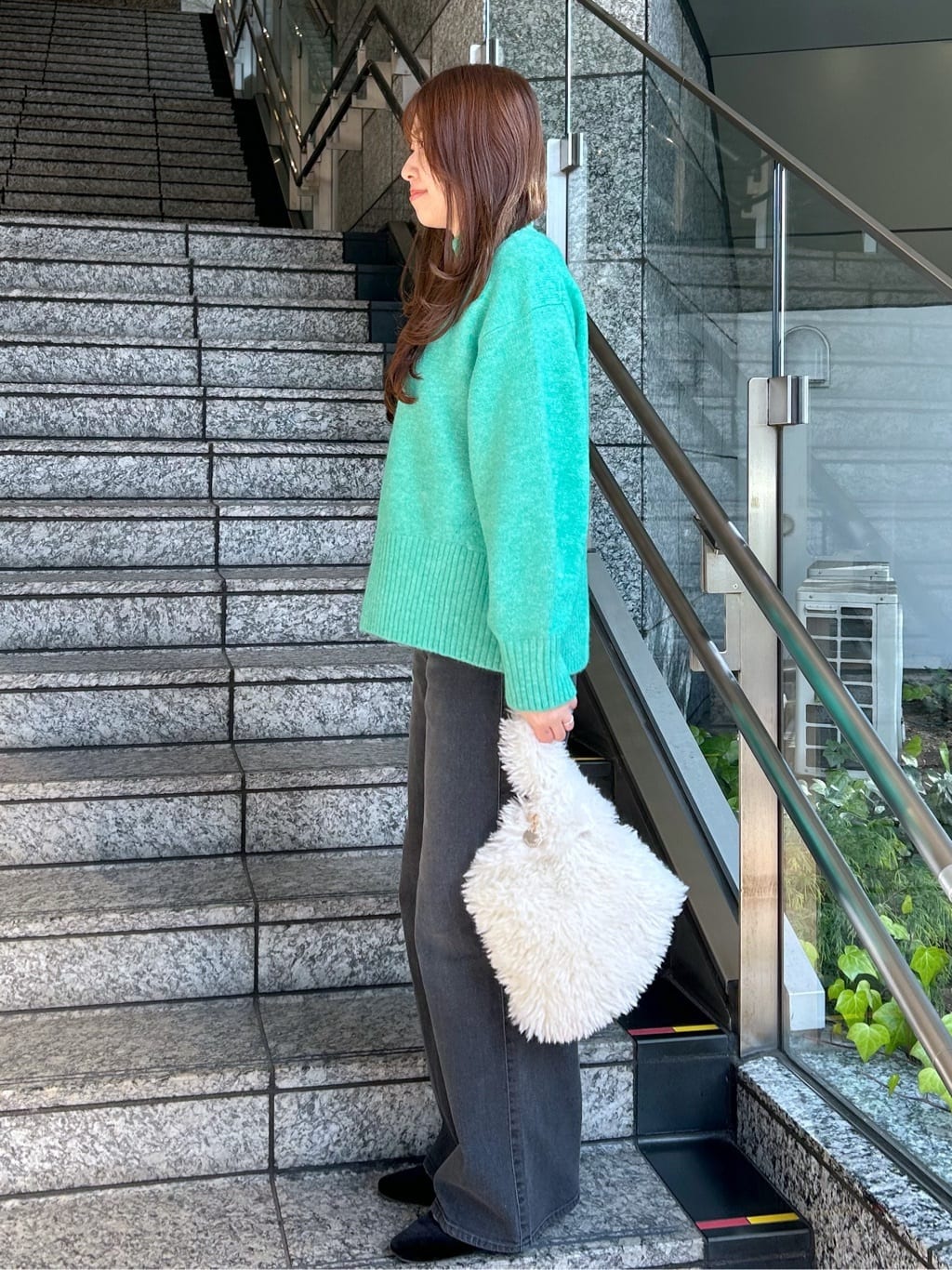 Risaさんの「OPAQUE.CLIP｜ふわふわハイネックニット【洗濯機OK】」を使ったコーディネート