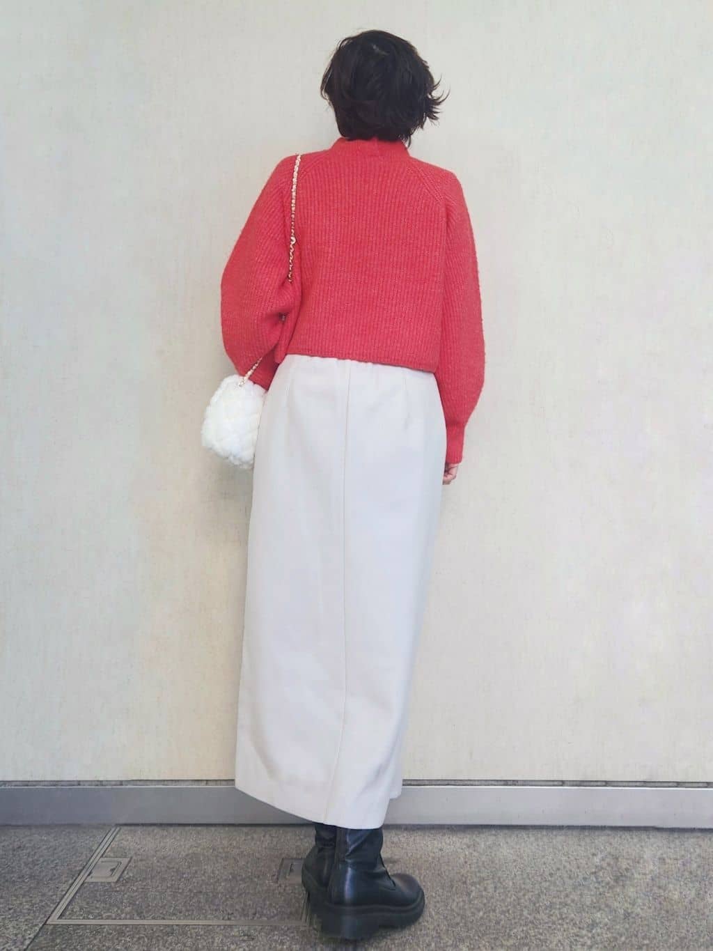 milkyさんの「OPAQUE.CLIP｜カシミヤブレンドウールミドルピーコート」を使ったコーディネート