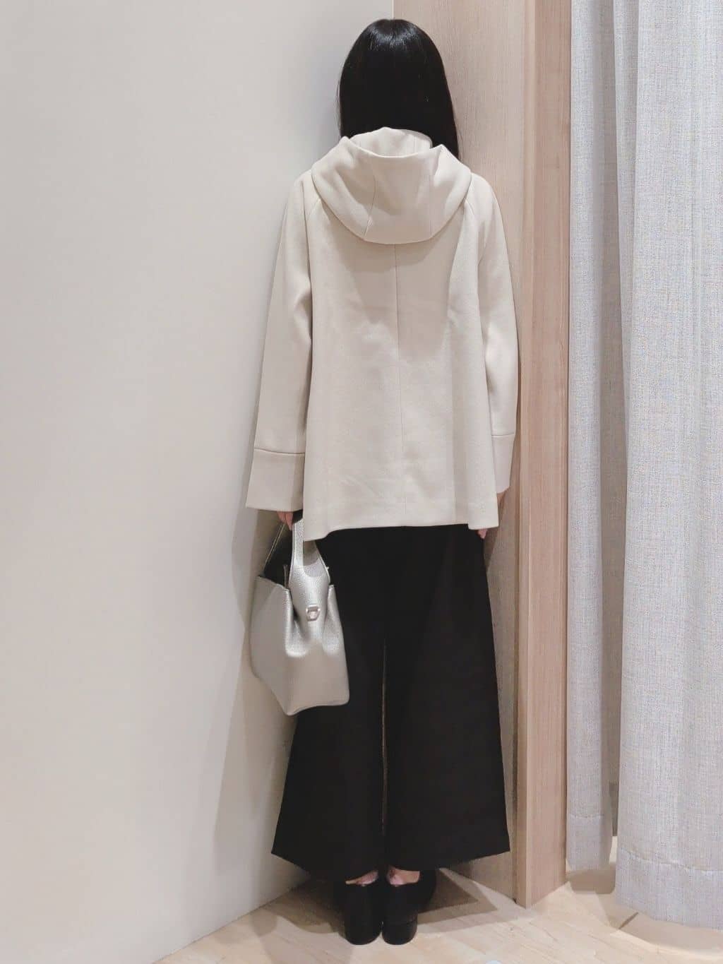 Yuiさんの「grove｜袖口配色リブニット」を使ったコーディネート