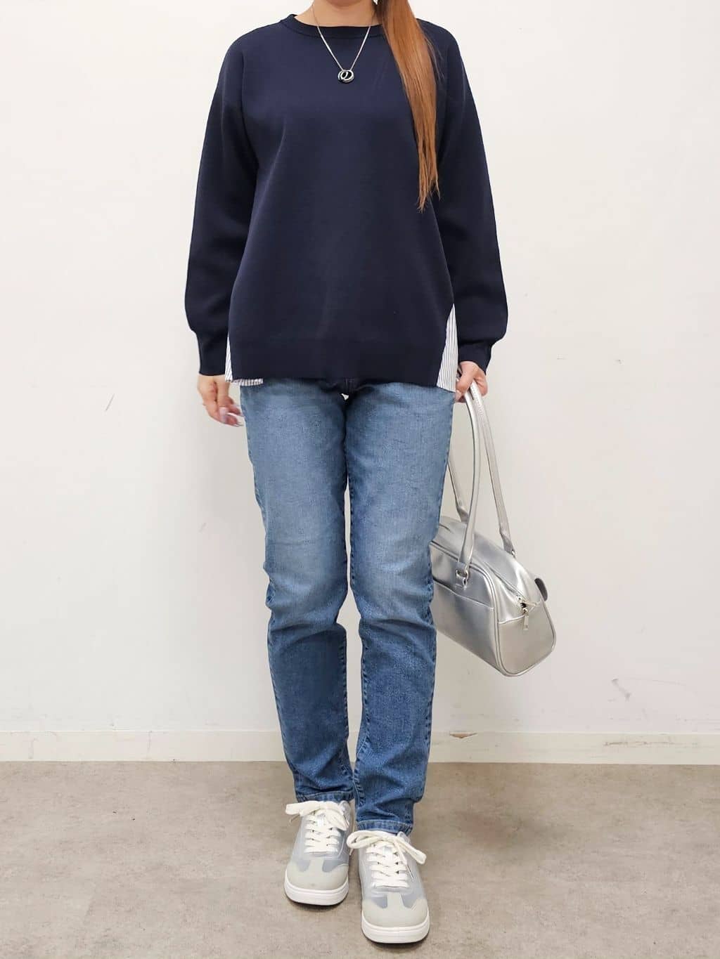 ゆゆさんの「SHOO･LA･RUE｜【SHOO・LA・RUE DENIM】毎日使いたくなる ストレッチデニムスキニーパンツ」を使ったコーディネート