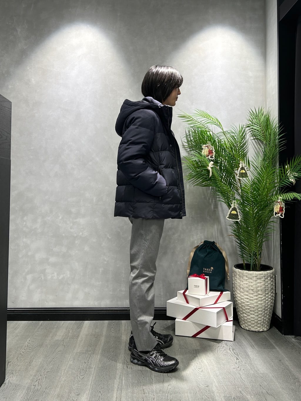 ruiさんの「TAKEO KIKUCHI｜カラーコンビ ダウンブルゾン」を使ったコーディネート