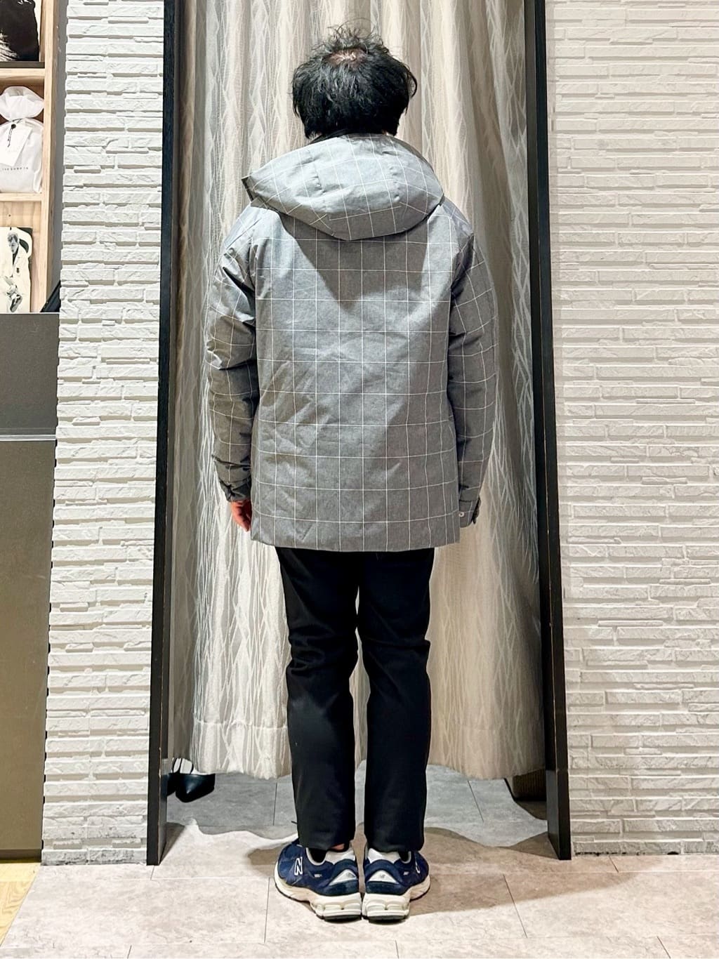 KENJI Iさんの「THE SHOP TK｜【軽くて、暖かい】SORONA／ソロナ 中綿ブルゾン 防風/軽量/洗濯機OK/フード脱着可」を使ったコーディネート