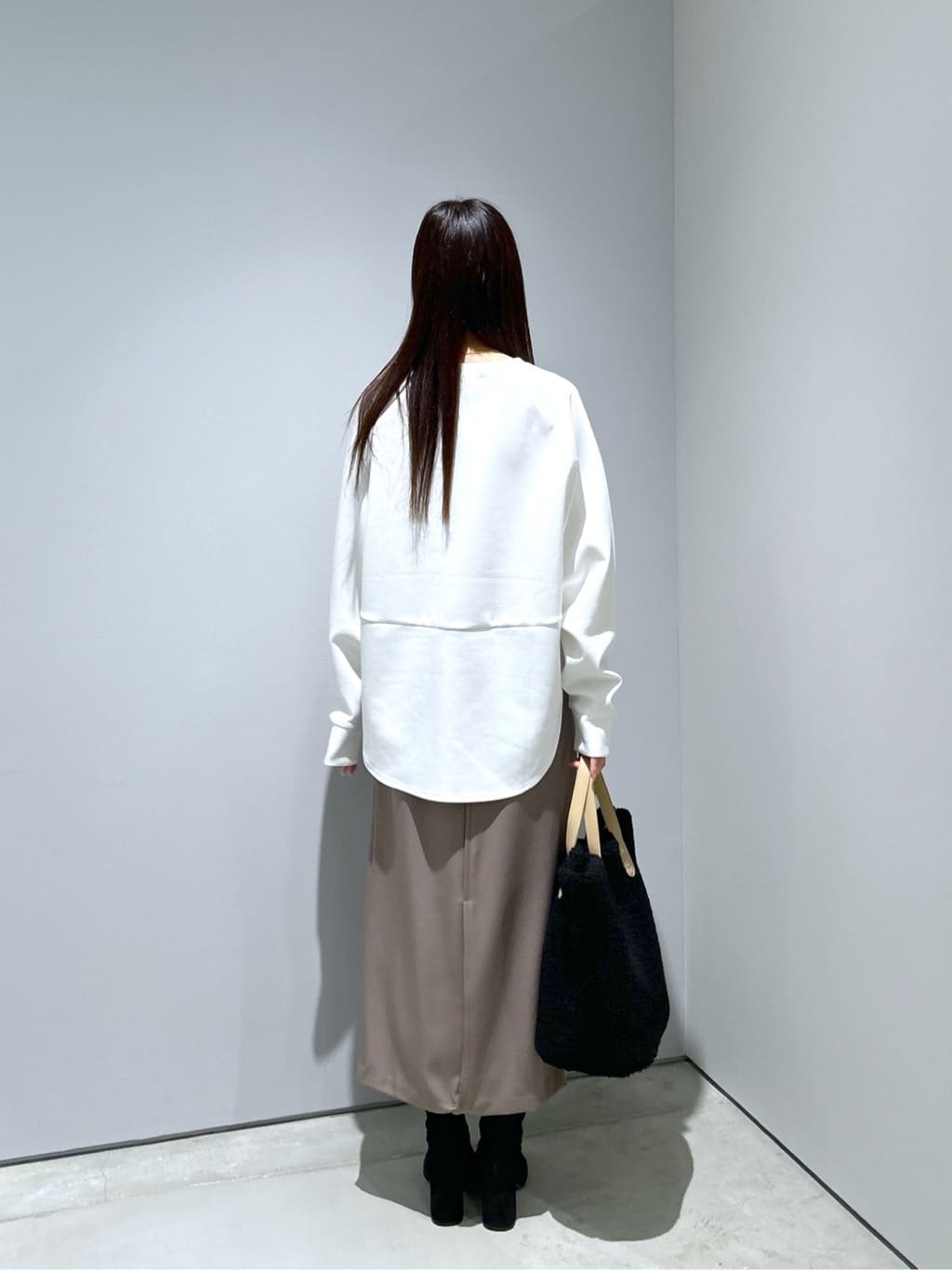 Renoさんの「INDIVI｜ボアトート」を使ったコーディネート
