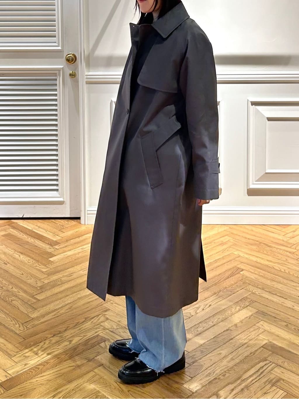cocoさんの「DRESSTERIOR｜◆【洗える/7色展開】ウォッシャブルコットンカシミヤニット」を使ったコーディネート