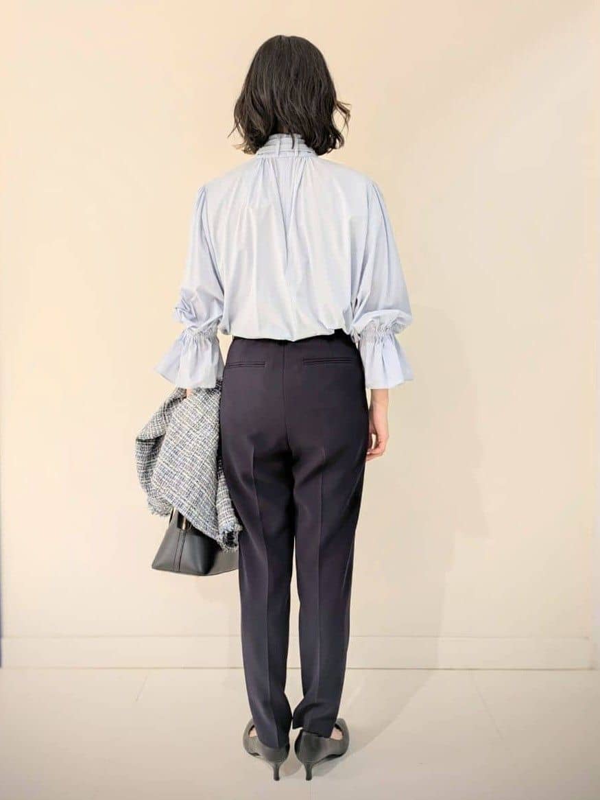 サオリさんの「UNTITLED｜【仕事着/スーツ】ファンシーツイード ジャケット」を使ったコーディネート