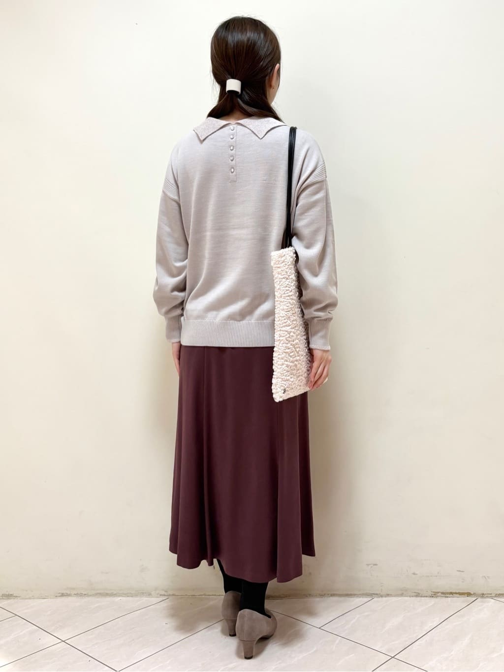 mikiさんの「Reflect｜【着映え◎】衿つきニットトップス」を使ったコーディネート