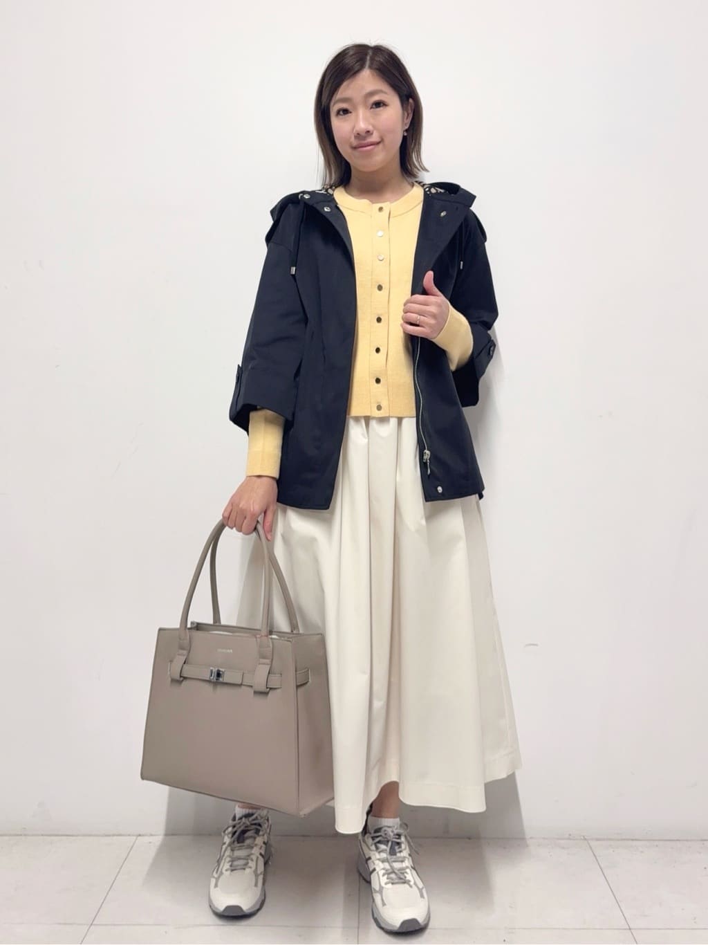 Nishijimaさんの「DRESSTERIOR｜【otonaMUSE5月号掲載/ウォッシャブル】タックギャザー スカート」を使ったコーディネート