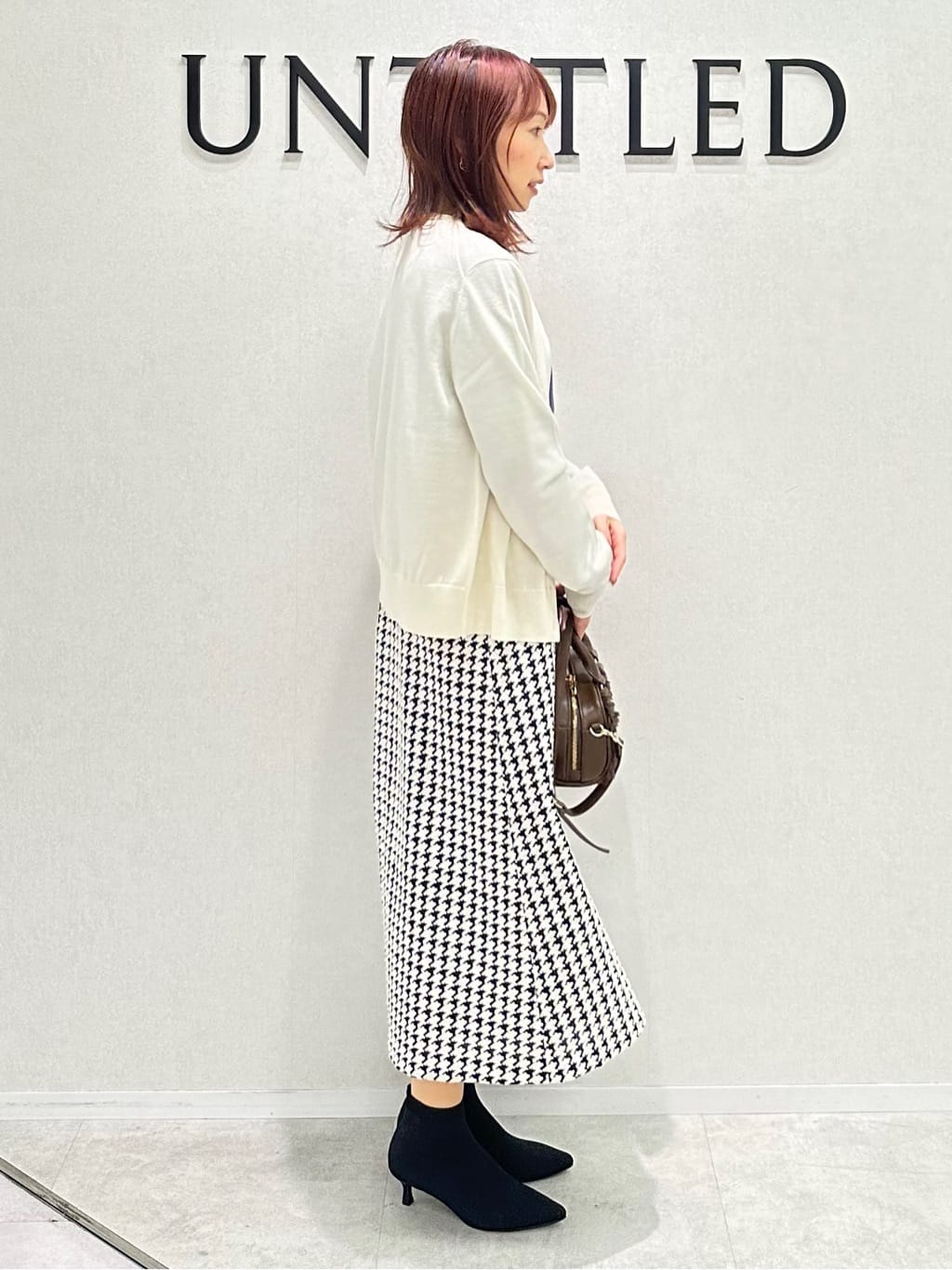 Miwaさんの「UNTITLED｜【着回しが効く／オンオフアウター】ウールショートコート」を使ったコーディネート
