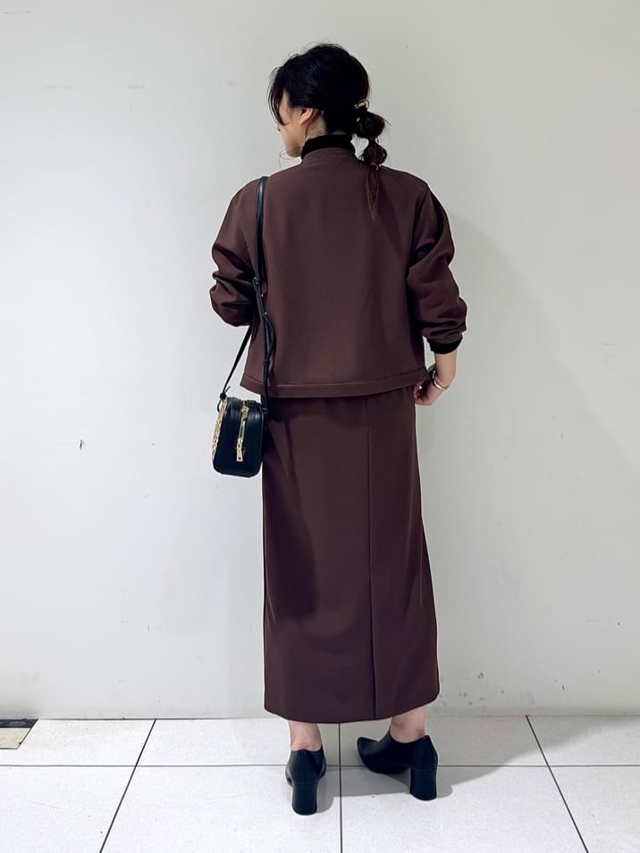 そんさんの「INDIVI｜【洗える／UVケア／吸汗速乾】ジョーゼットライトブルゾン」を使ったコーディネート
