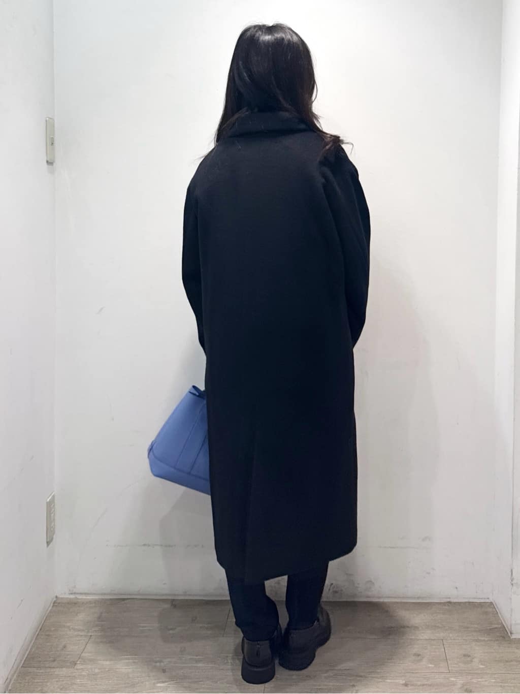 yuicciさんの「OPAQUE.CLIP｜カシミヤブレンドウールチェスターコート」を使ったコーディネート