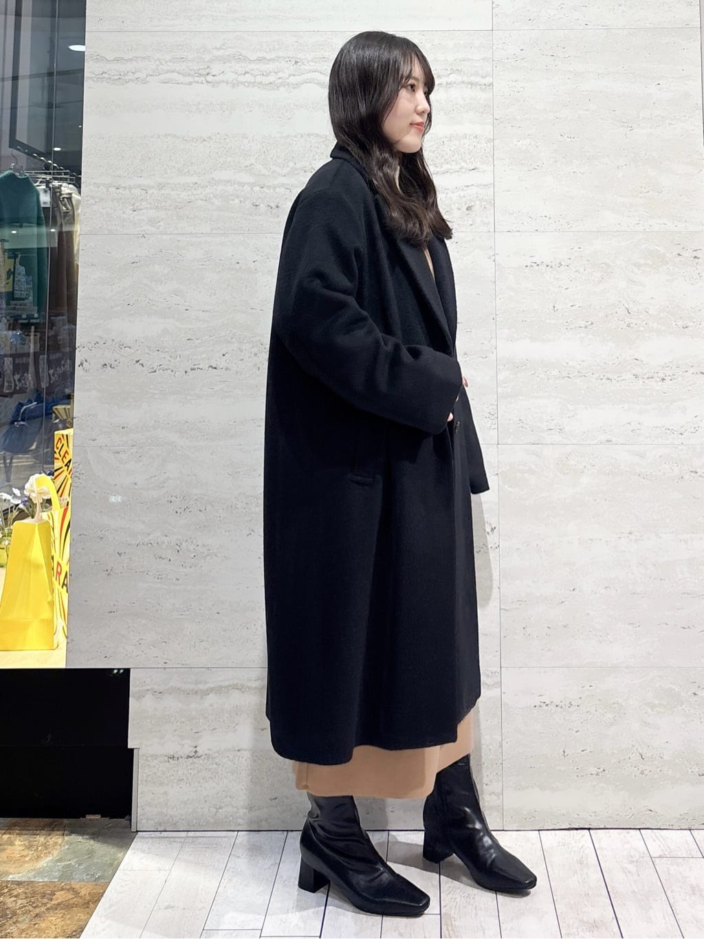 かほさんの「OPAQUE.CLIP｜ベーシックショートブーツ【THEシリーズ／抗菌防臭加工】」を使ったコーディネート