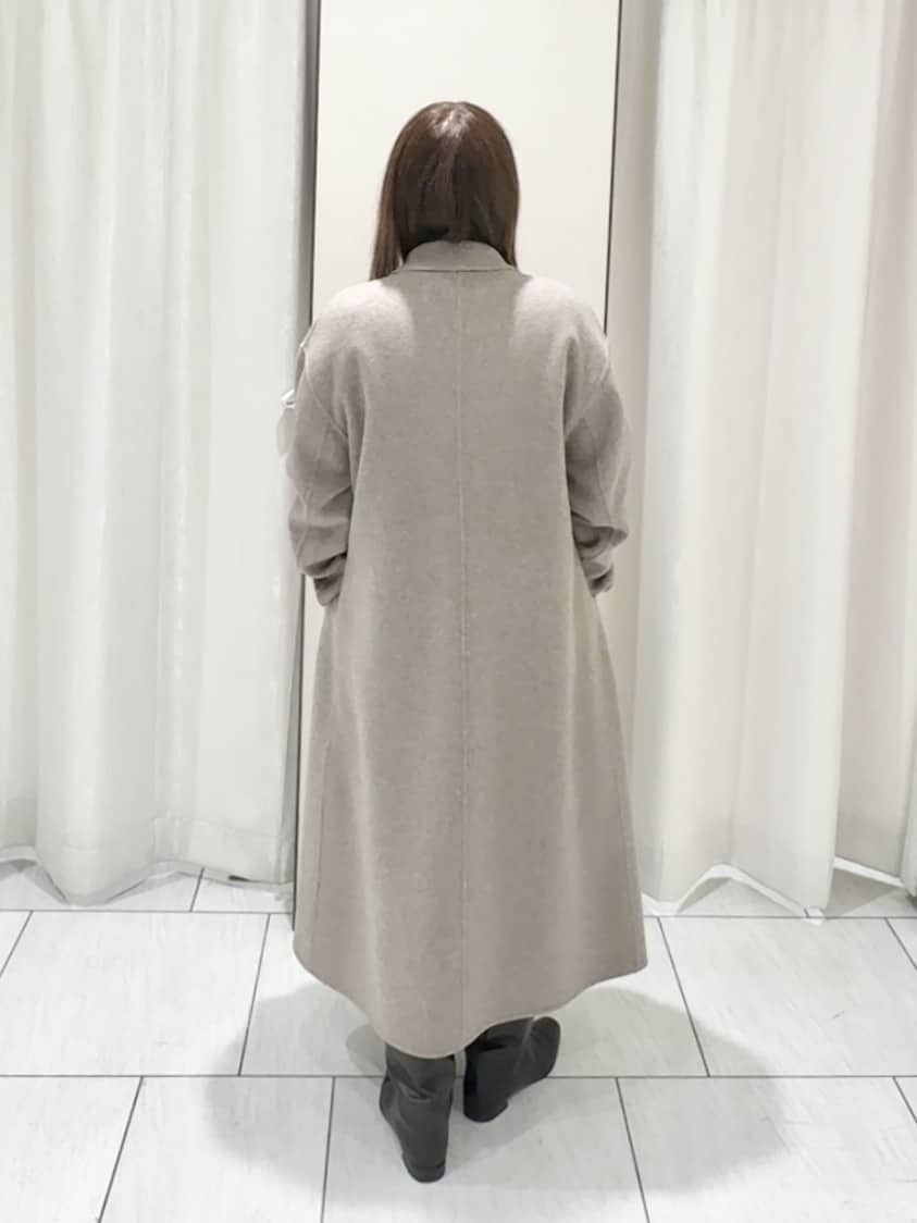 ʏᴜᴋɪᴋᴏさんの「UNTITLED｜【ロング丈/軽やか】テーラード　リバーコート」を使ったコーディネート