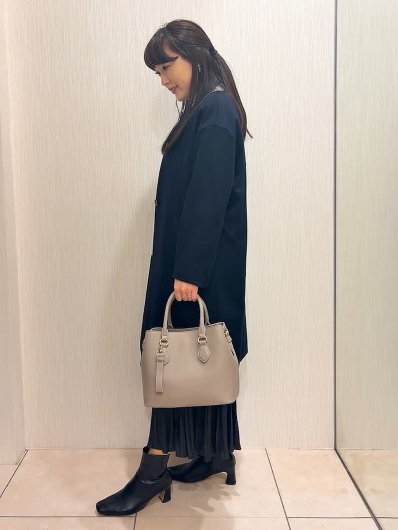 SAHOさんの「UNTITLED｜【8色展開/洗える】ウールカシミヤ ハイネックニット」を使ったコーディネート