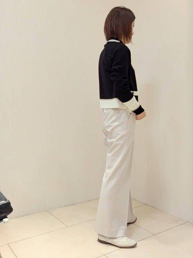 u-macoさんの「UNTITLED｜【アンサンブル可/ジャケット風】ウールミラノリブカーディガン」を使ったコーディネート