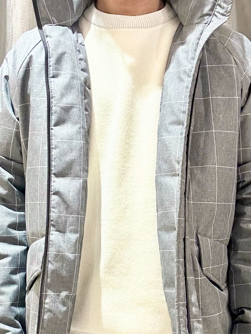 KENJI Iさんの「THE SHOP TK｜【軽くて、暖かい】SORONA／ソロナ 中綿ブルゾン 防風/軽量/洗濯機OK/フード脱着可」を使ったコーディネート