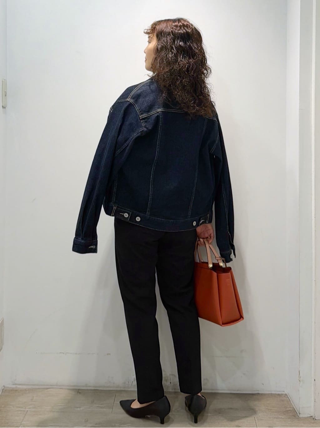 sumicaさんの「OPAQUE.CLIP｜裏起毛ハイストレッチイージーテーパードパンツ【洗濯機OK】」を使ったコーディネート