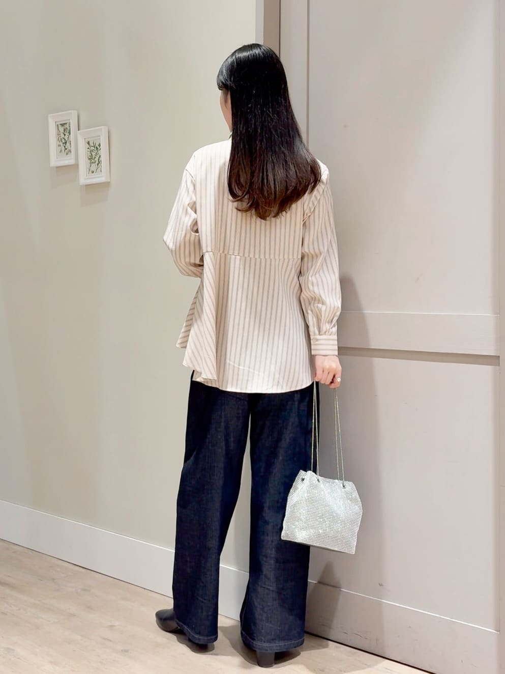 Mayuさんの「grove｜【SOMETHING&times;grove別注】LISAWIDE DENIM PANTS」を使ったコーディネート