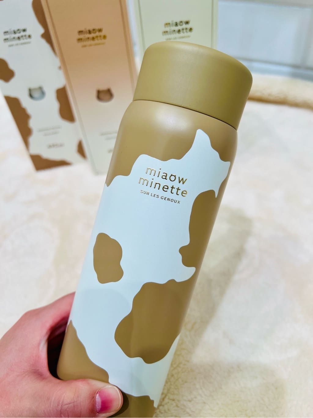 nagiさんの「212 KITCHEN STORE｜にゃお ねこみみステンレスマグボトル BE」を使ったコーディネート