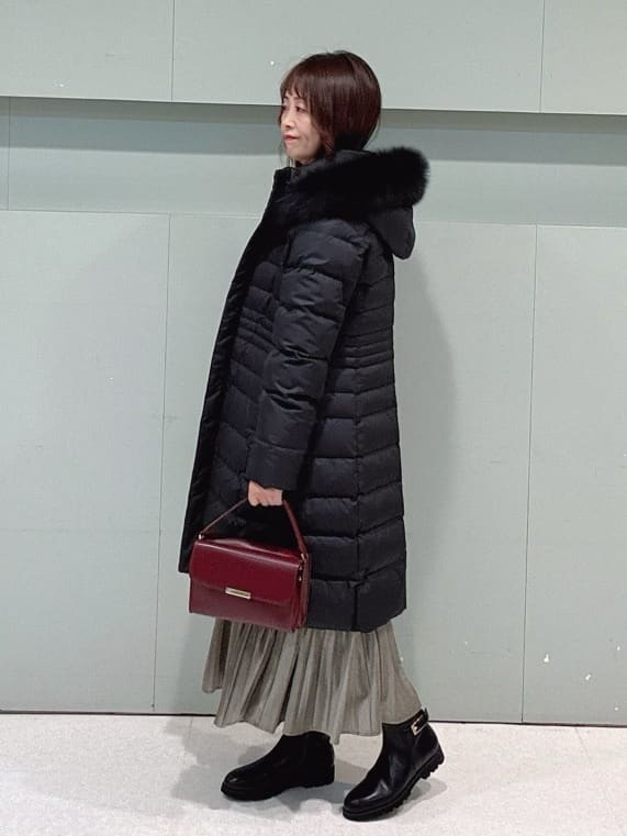 makiさんの「UNTITLED｜【吸湿発熱/洗える】ハイネックインナー」を使ったコーディネート