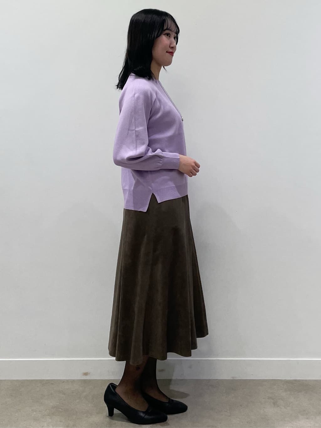 yukariさんの「Reflect｜【ゆったり着られる◎】ラグランスリーブニット」を使ったコーディネート