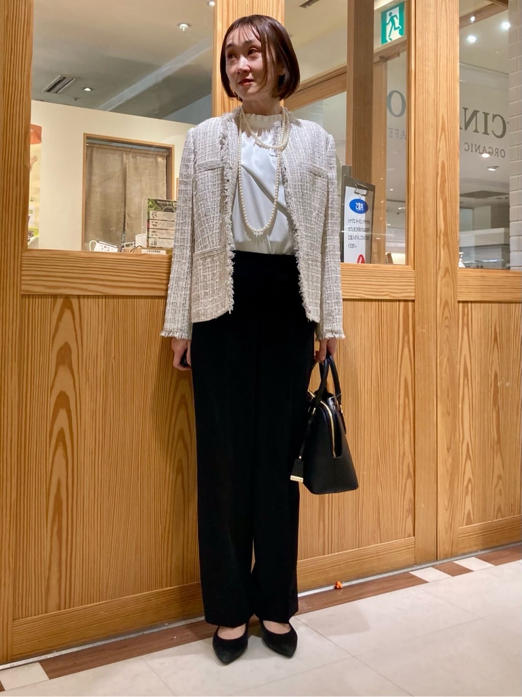 ゆうさんの「UNTITLED｜【仕事着/スーツ】ファンシーツイード ジャケット」を使ったコーディネート