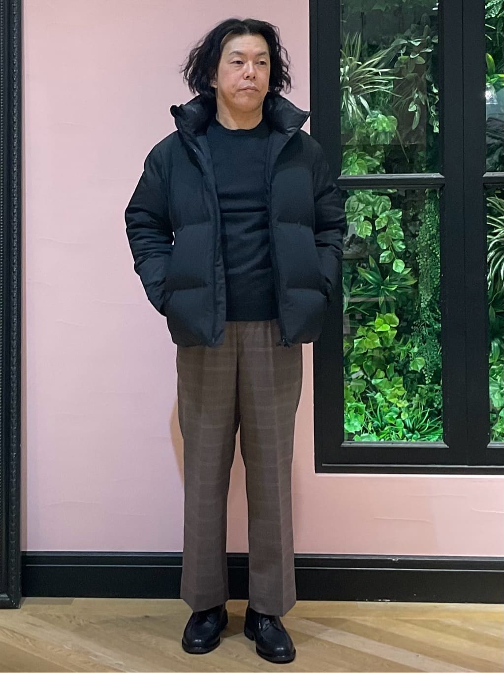 Nagaseさんの「DRESSTERIOR｜◆ウォッシャブル コットンカシミヤスムースニット」を使ったコーディネート
