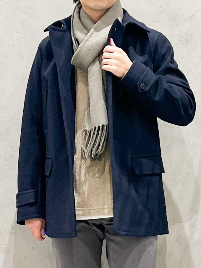 SHI-MAさんの「THE SHOP TK｜ウーリックシングルPジャケット」を使ったコーディネート