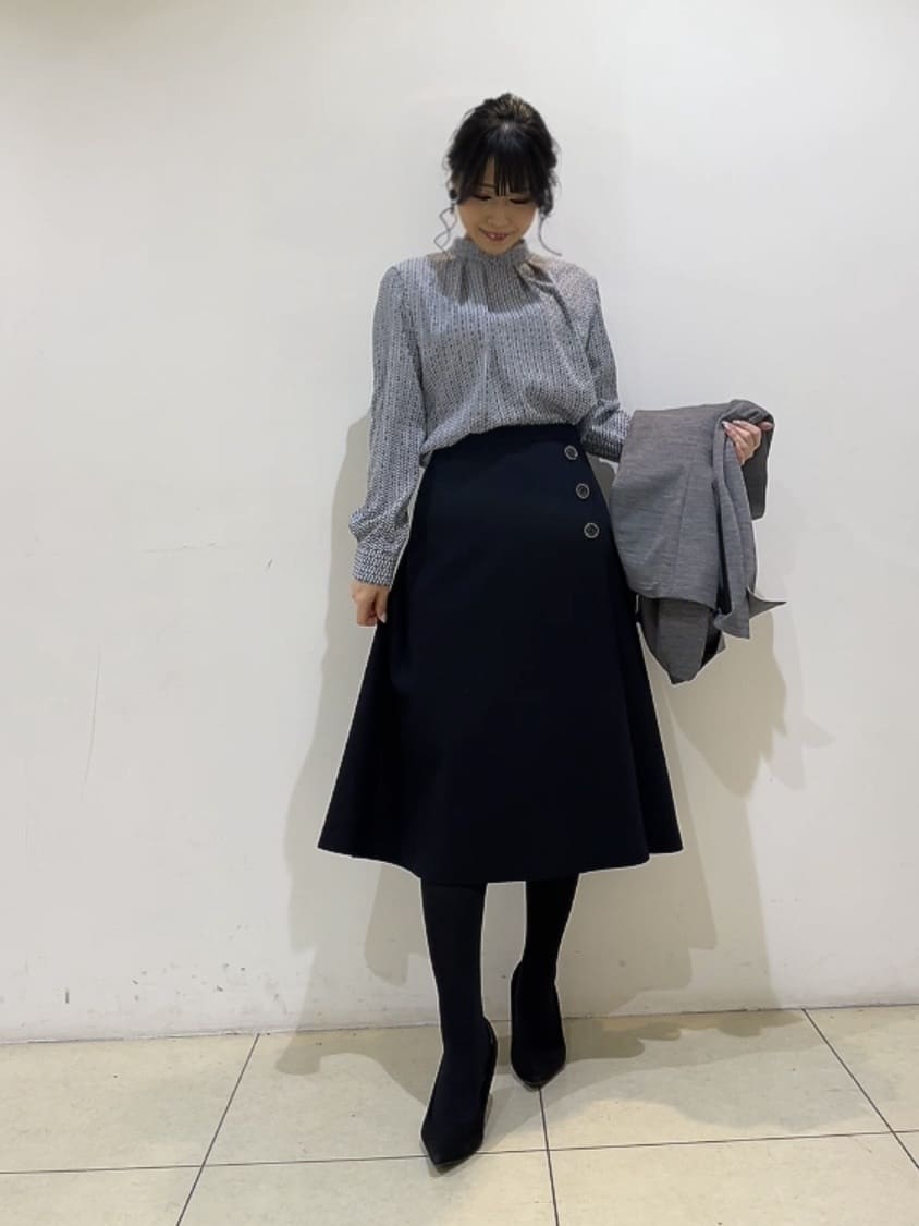 watanabeさんの「UNTITLED｜【洗えるスーツ／ストレッチ】ウール混ジャージ テーラードジャケット」を使ったコーディネート