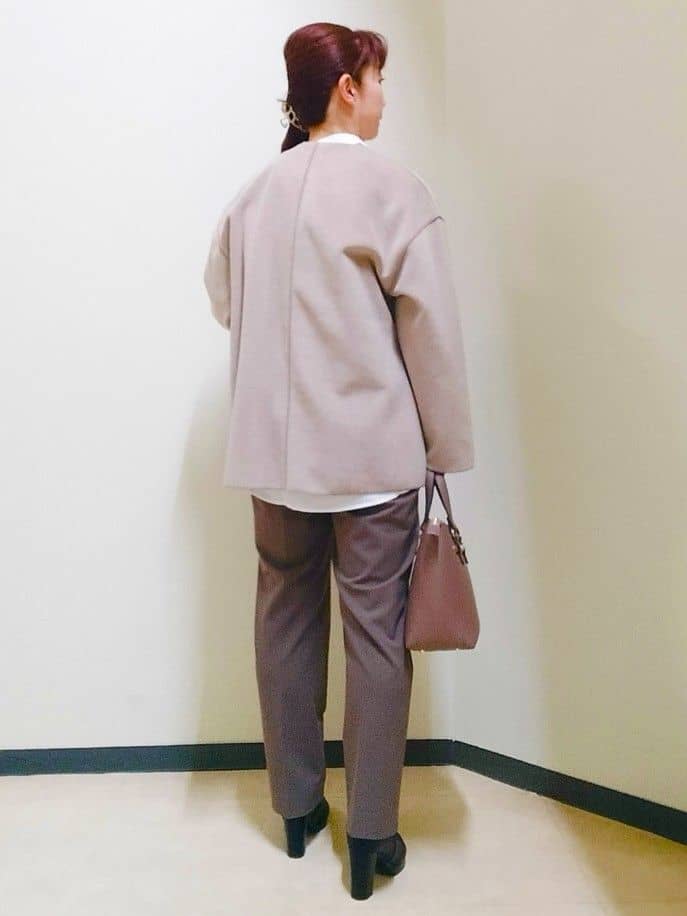 花さんの「Reflect｜【単品使い◎】ニットベスト＋シャツセット」を使ったコーディネート