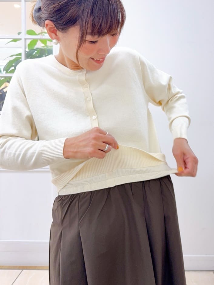 Osawaさんの「Dessin｜フェイクファーティペット」を使ったコーディネート