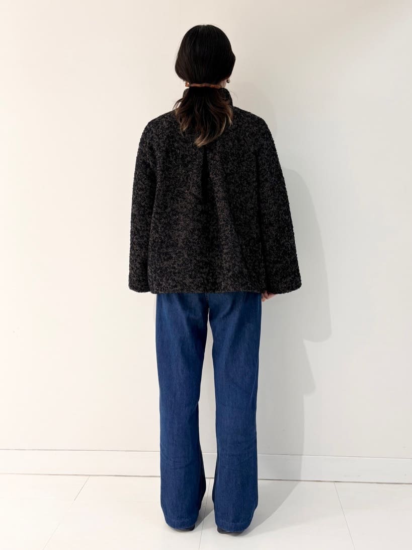 サオリさんの「UNTITLED｜【セットアップ可/ゆったり】ウール混ラメニット」を使ったコーディネート