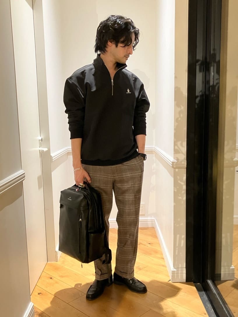 junyaさんの「DRESSTERIOR｜【撥水加工/Safari5月号掲載】ローファー」を使ったコーディネート