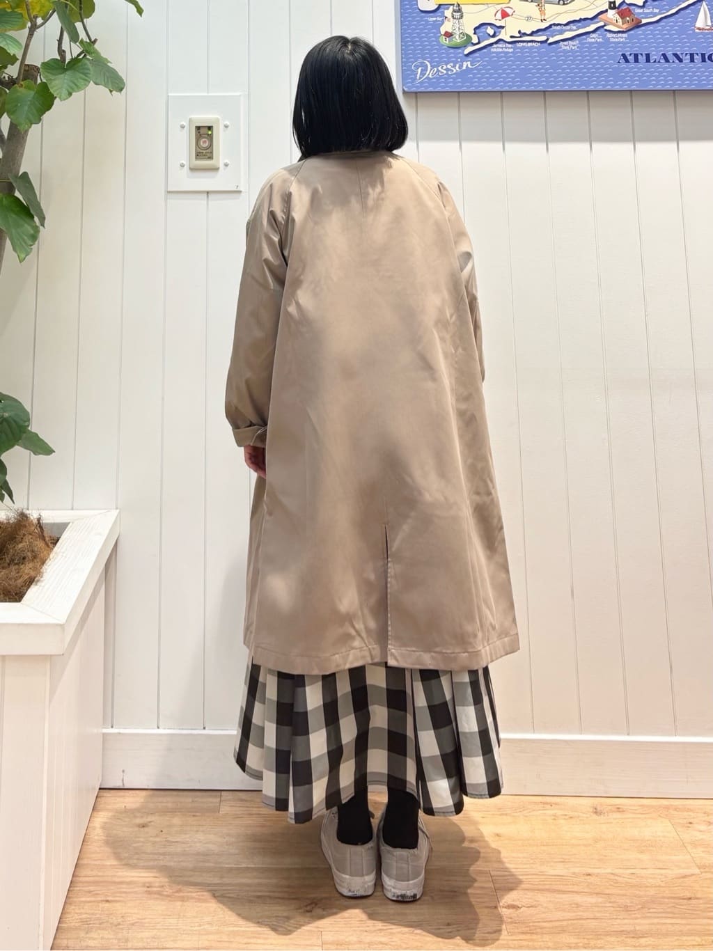 OKADAさんの「Dessin｜【4WAY/洗える】ベスト付き中綿キルトコート」を使ったコーディネート