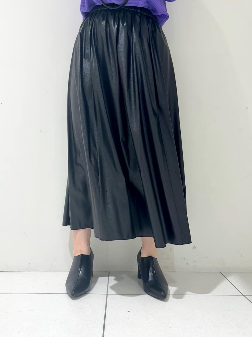 そんさんの「INDIVI｜【洗える／体型カバー】美シルエットニット」を使ったコーディネート