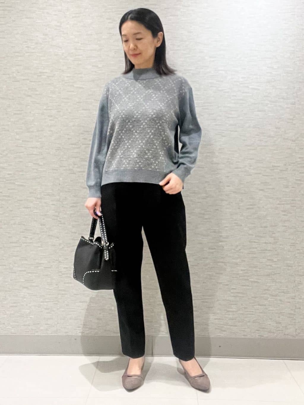 marikoさんの「Reflect｜【ライトアウター／気軽な羽織に◎】オフボディカーディガン」を使ったコーディネート
