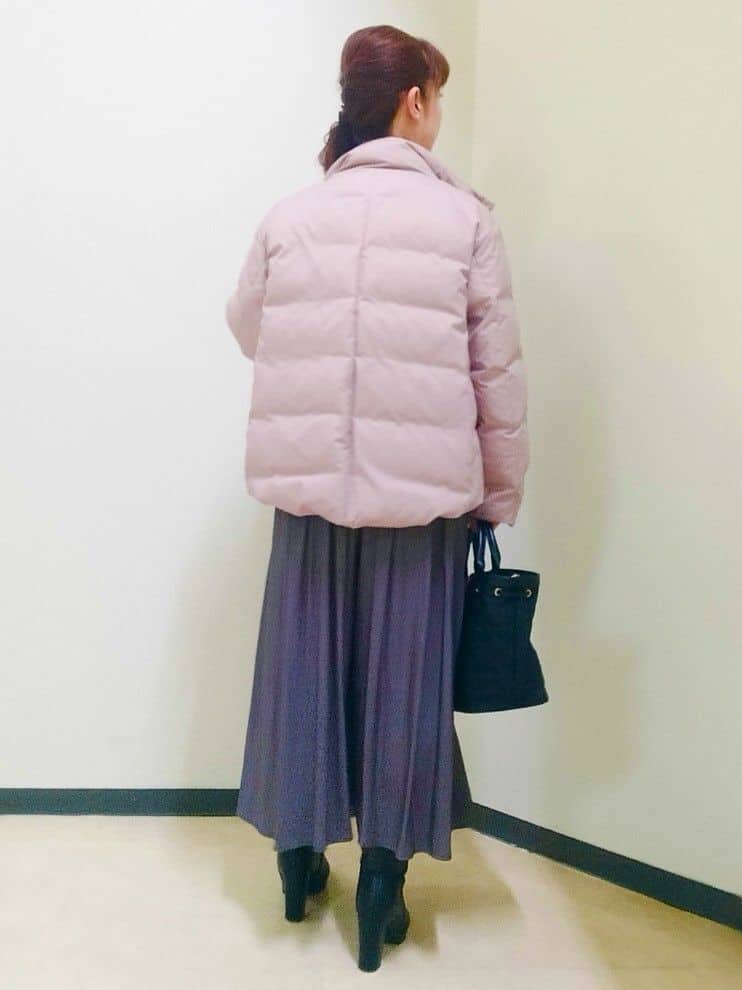 花さんの「Reflect｜【すっきりシルエット】ショート丈ダウンコート」を使ったコーディネート
