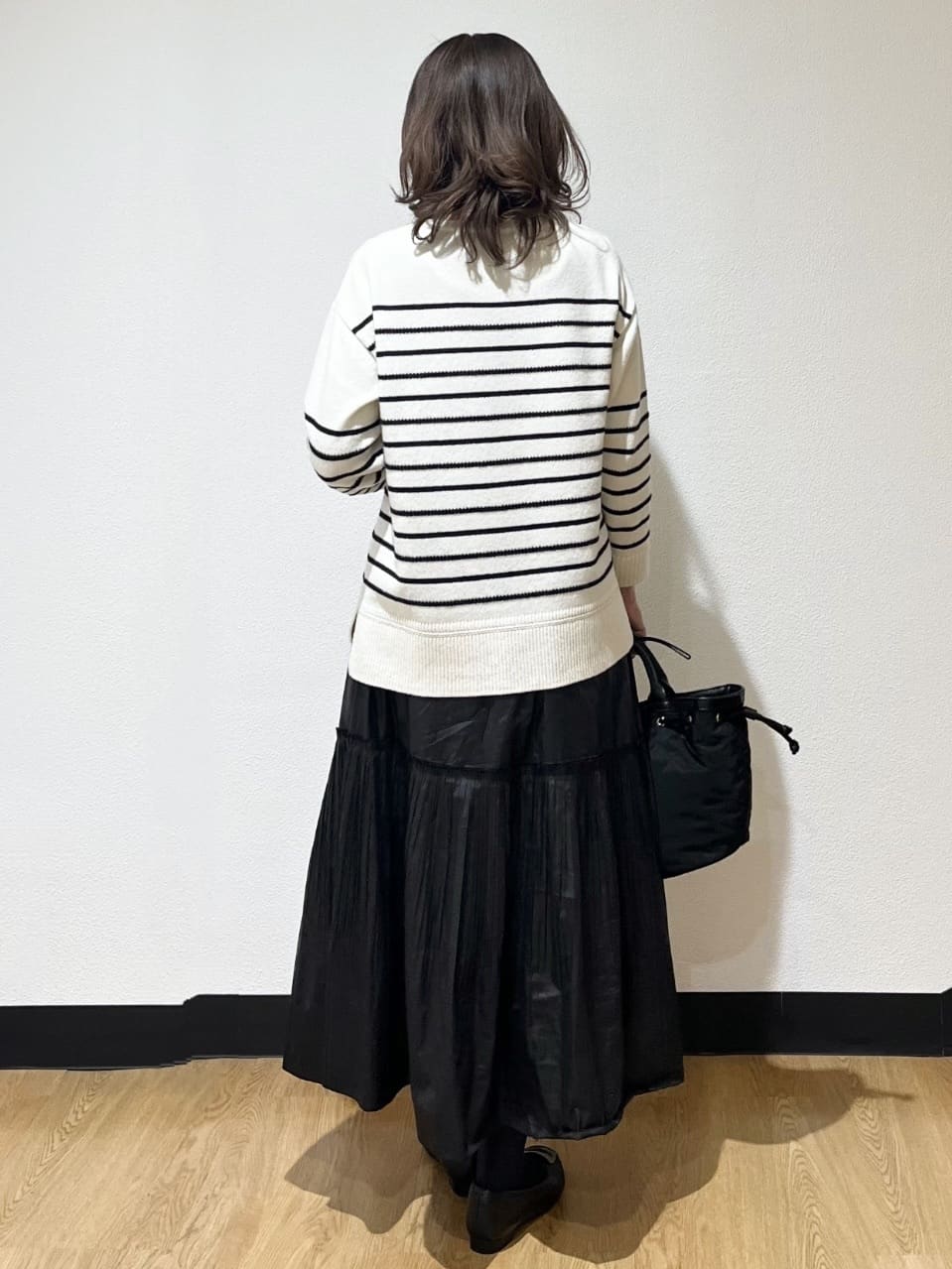 ayaさんの「Reflect｜【腰周りすっきり◎】プリーツギャザースカート」を使ったコーディネート