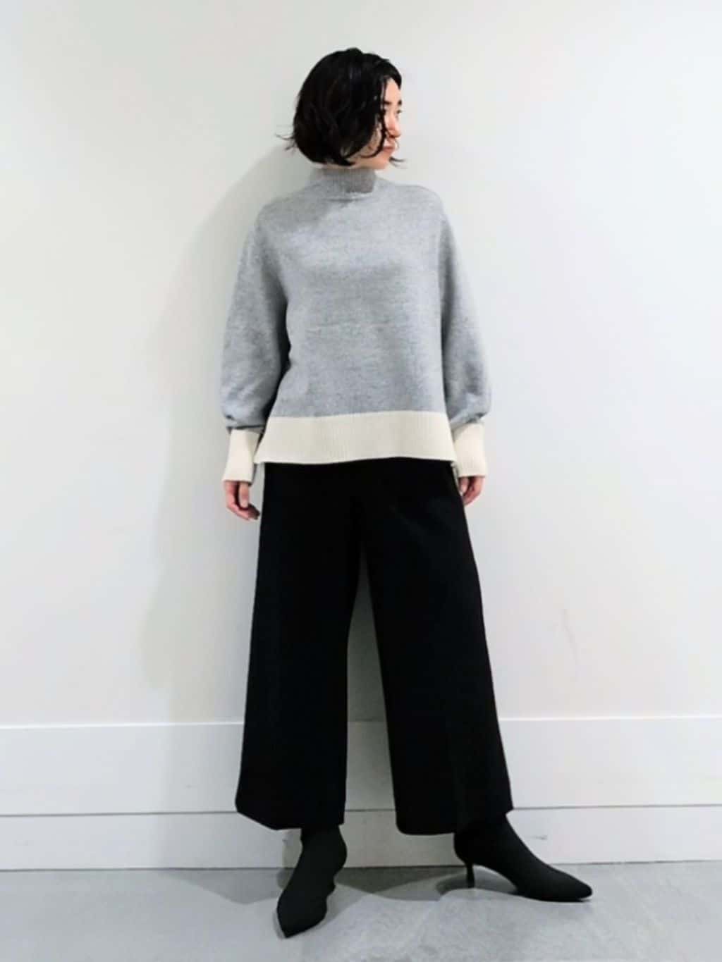 ミズタさんの「UNTITLED｜【ミディ丈/軽やか】セミラグランリバー コート」を使ったコーディネート