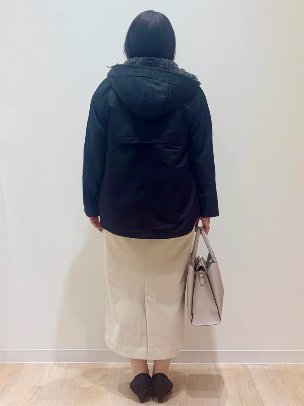 minamiさんの「grove｜【名品アウター/3WAY・はっ水】ボアライナー付マウンテンパーカ」を使ったコーディネート