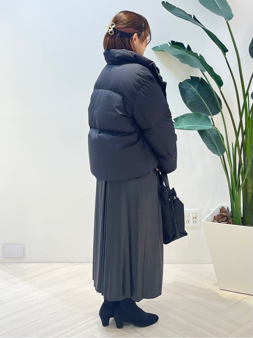 Tomoさんの「UNTITLED｜【トレンド/撥水機能/防寒】ショートダウンコート」を使ったコーディネート