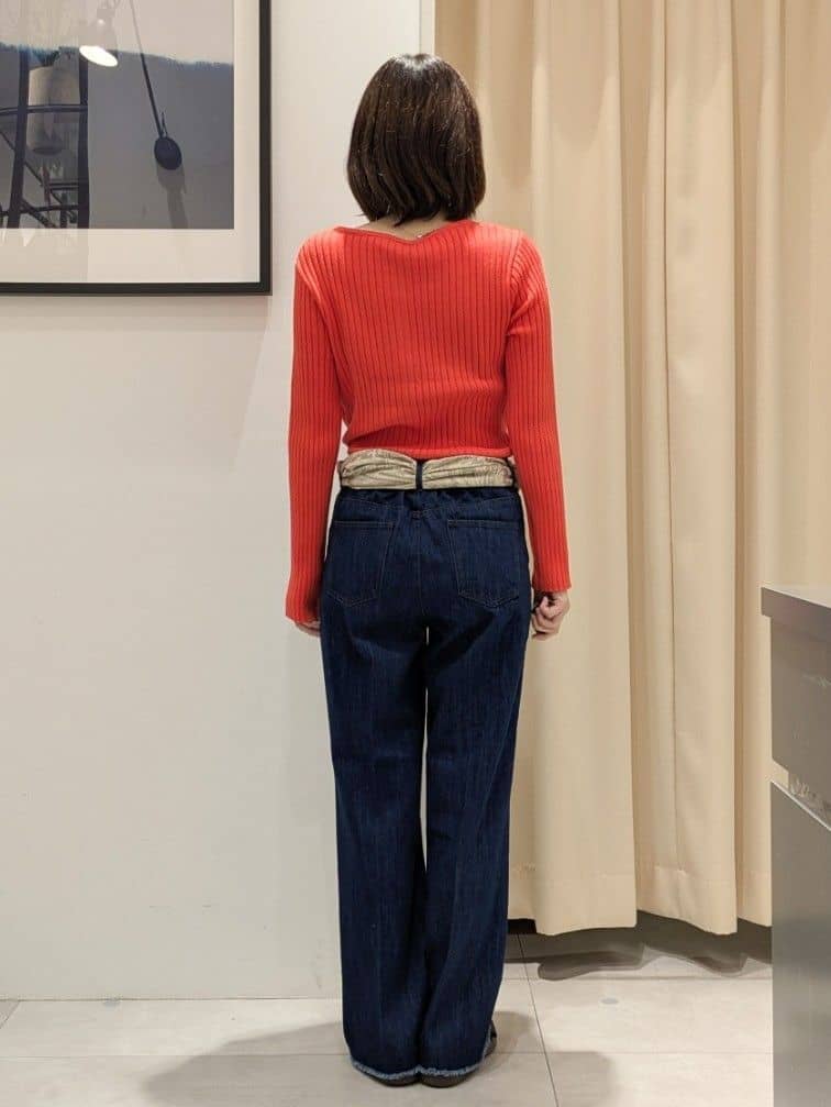 なめさんの「THE SHOP TK｜纏うだけで大人上品 シャギーチェスターハーフコート」を使ったコーディネート
