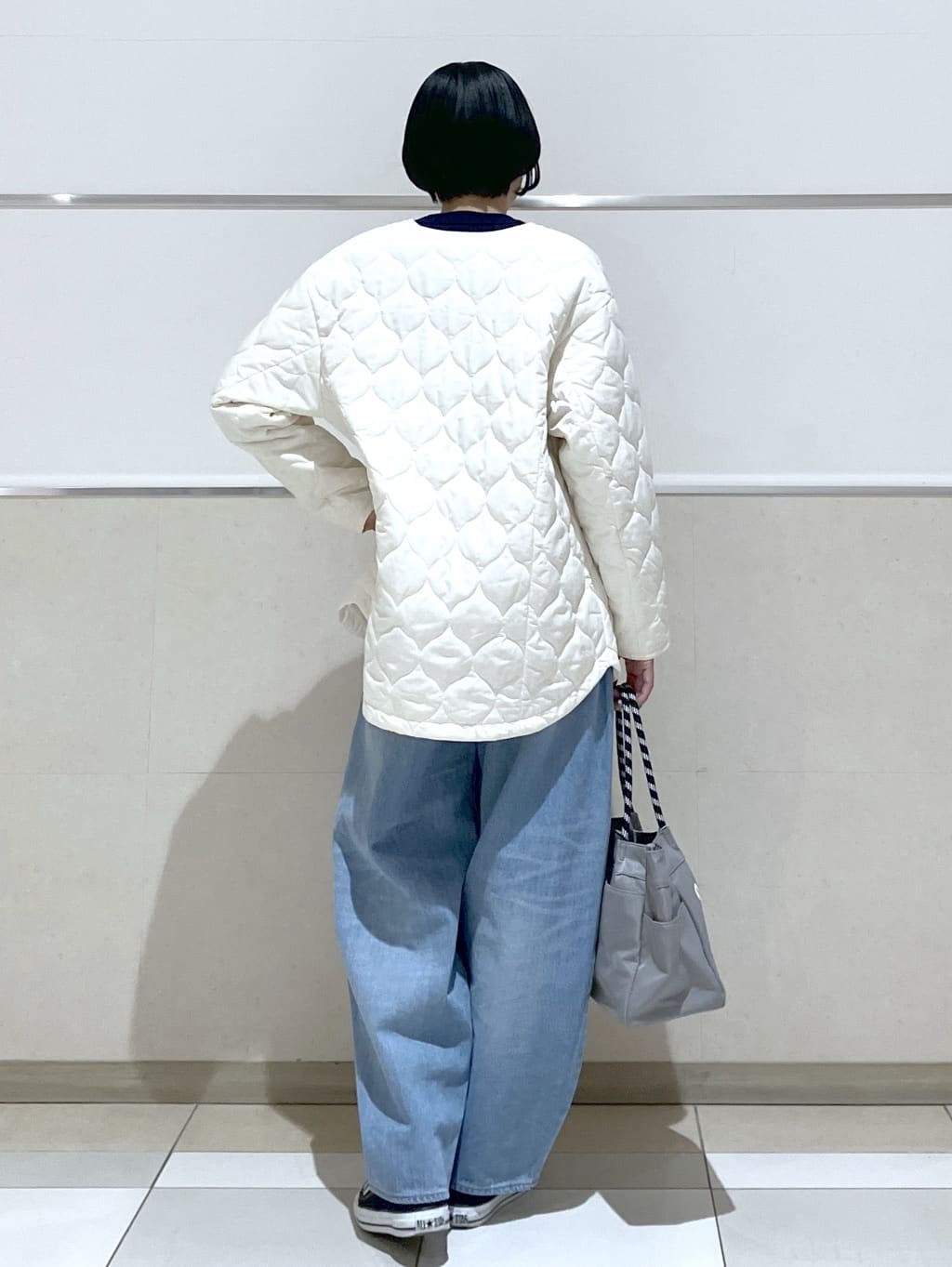 eriko さんの「Dessin｜【ユニセックス/洗える】ロゴ刺繍入りコットンジャカード」を使ったコーディネート