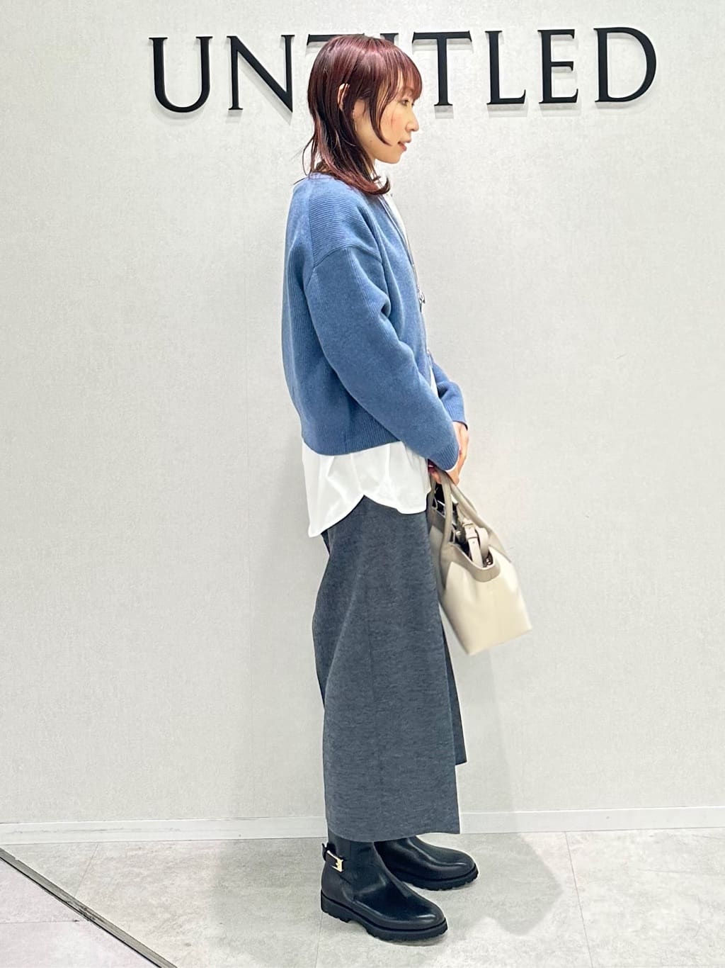 Miwaさんの「UNTITLED｜【はっ水機能/フード取り外し可/防寒】ロングダウンコート」を使ったコーディネート