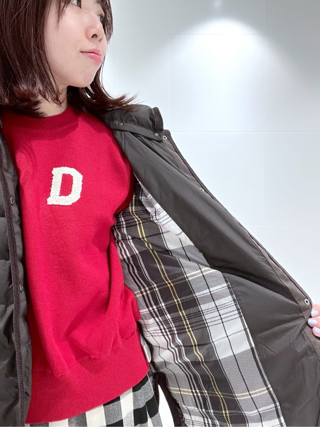 Makinoさんの「Dessin｜【撥水・2WAY】ミュラーダウンコートミドル丈」を使ったコーディネート