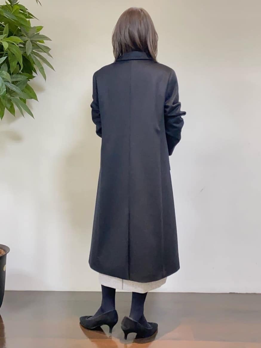 tomoさんの「UNTITLED｜【スタイリッシュ／オンオフ兼用】ウールチェスターコート」を使ったコーディネート