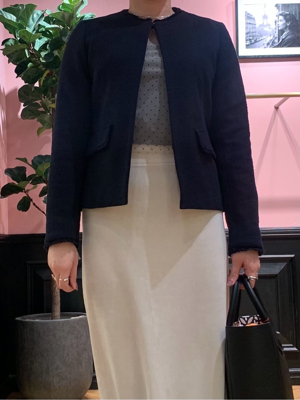 SAKAIさんの「DRESSTERIOR｜◆【セレモニー】オケージョンツイードジャケット」を使ったコーディネート