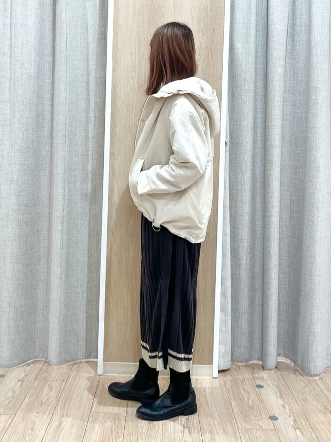 みーちゃんさんの「grove｜【名品アウター/3WAY・はっ水】ボアライナー付マウンテンパーカ」を使ったコーディネート