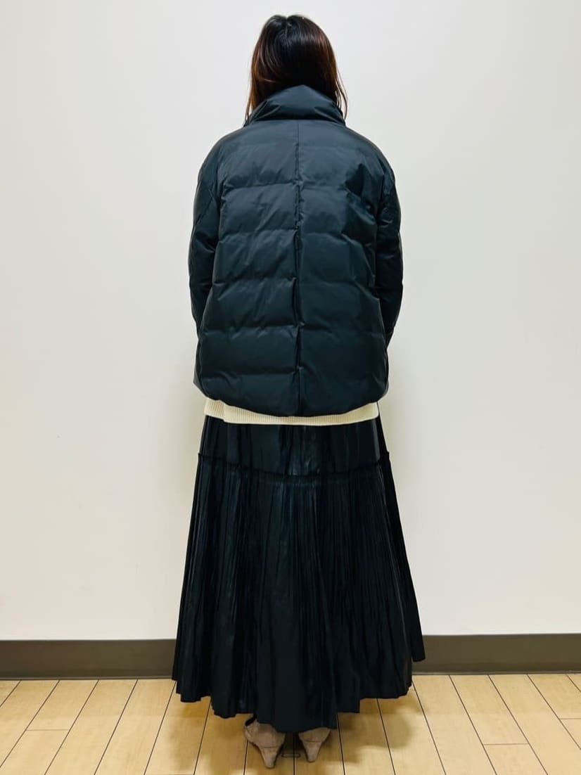 miiiさんの「Reflect｜【すっきりシルエット】ショート丈ダウンコート」を使ったコーディネート